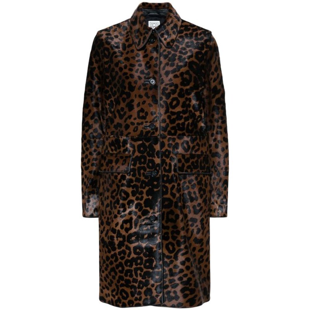 Toteme Women Leather Coat